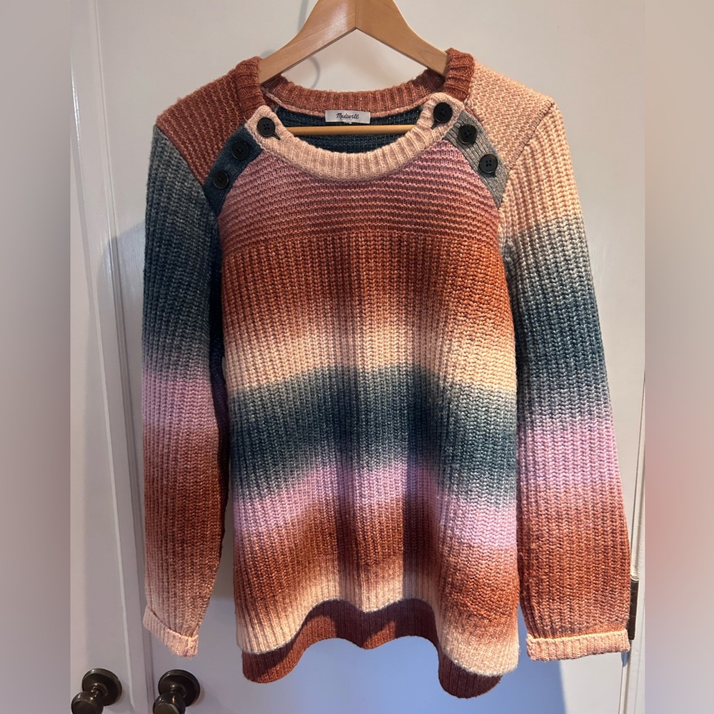 Madewell Space Dyed Sweater! XL!